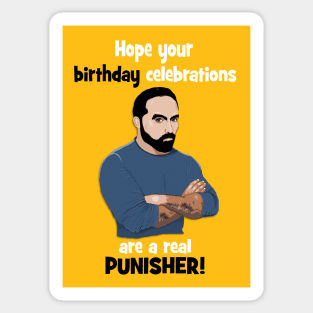 Punisher birthday! Sticker